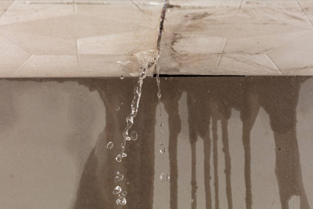 Professional Water Damage Restoration technician working in Many Farms, AZ